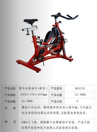 豪華動(dòng)感單車(商用）