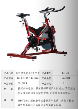 高檔動(dòng)感單車（商用）